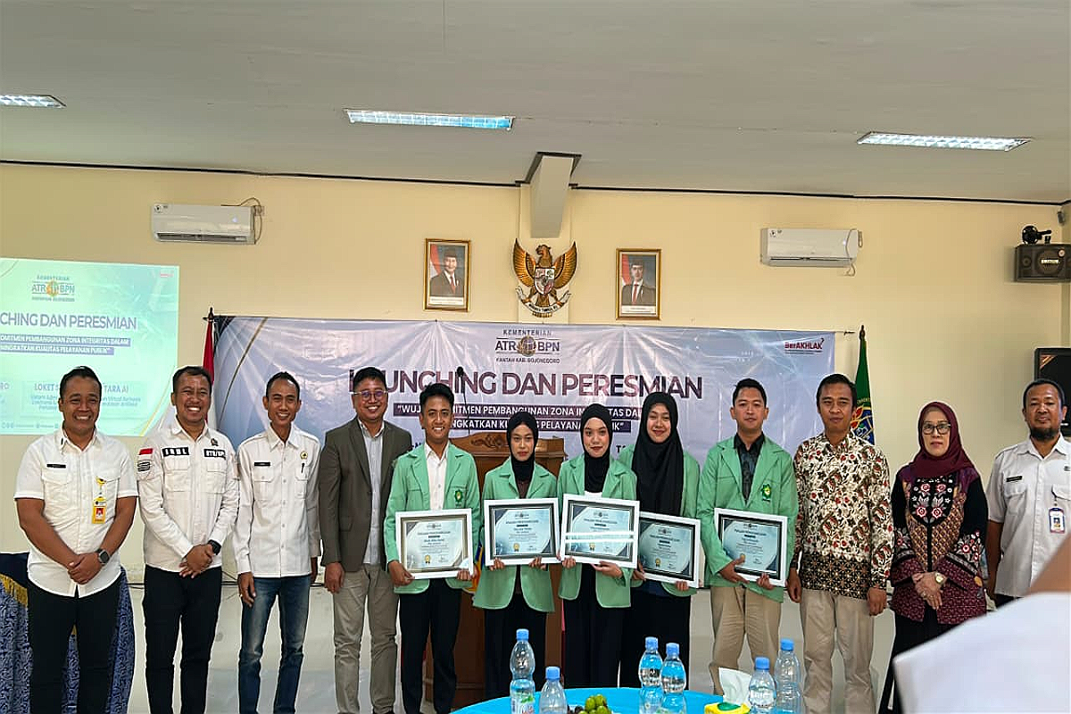 Wujud Implementasi Keilmuan, Mahasiswa TI UNUGIRI Sukses Kembangkan 3 Aplikasi Pelayanan Publik ATR/BPN